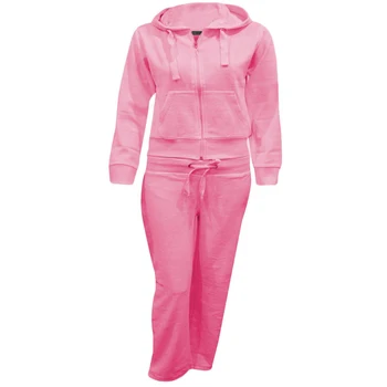 velvet pink sweatsuit