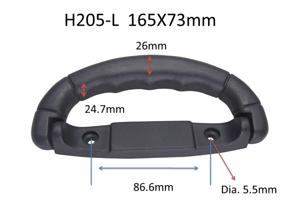 Hot Sell Case Plastic Carrying Case Handle Buy Handle On The Suitcase