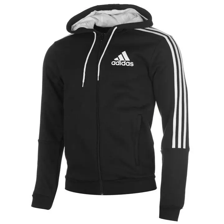 adidas black hoodie mens