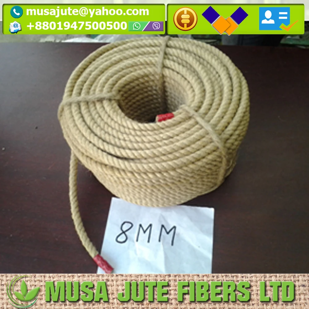 300m natural hemp rope, 1mm fine brown rope for crafts, crochet