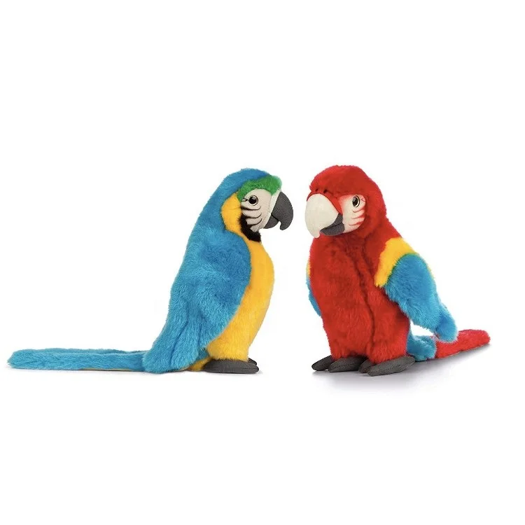 parrot soft toy