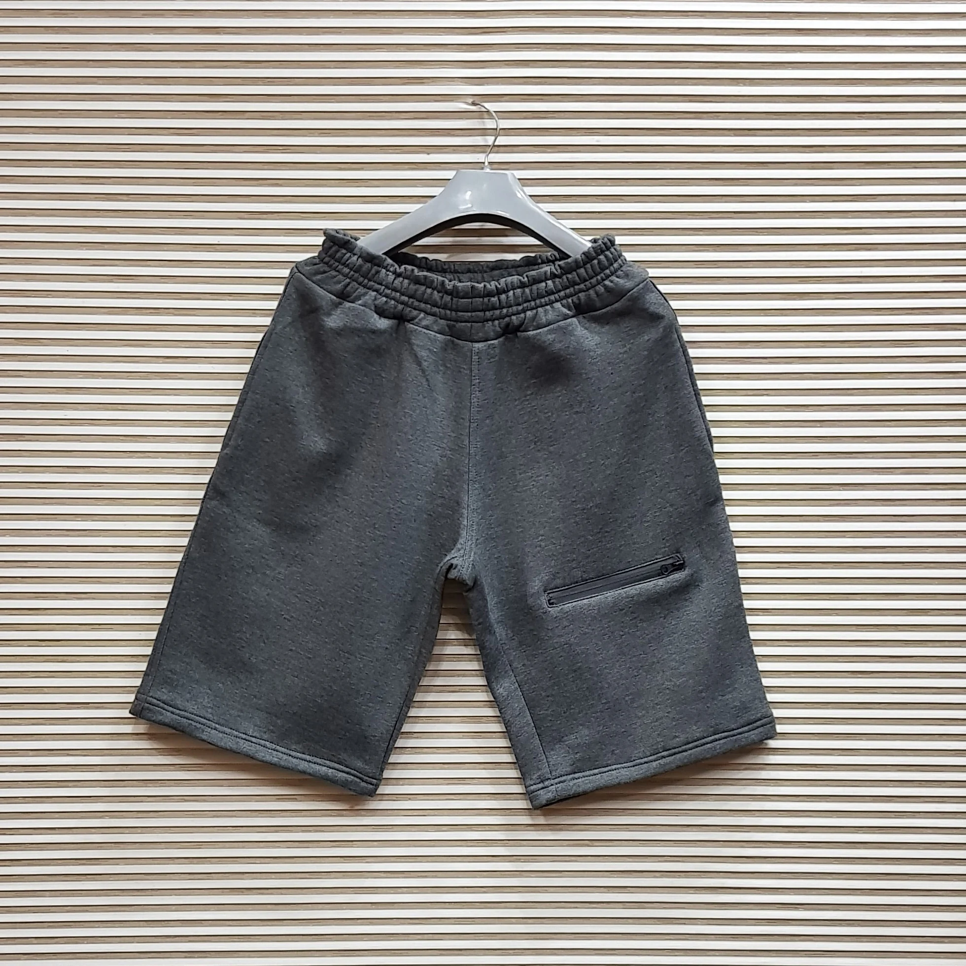 zip pocket jogger shorts