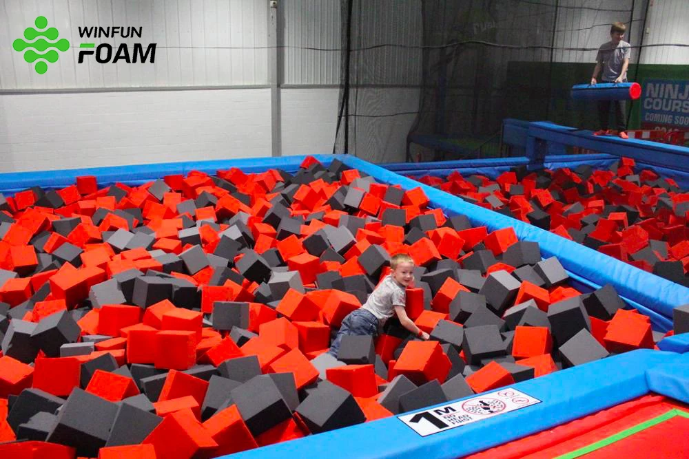 Wholesale Kids Colorful Large Foam Blocks Cubes For Trampoline Park