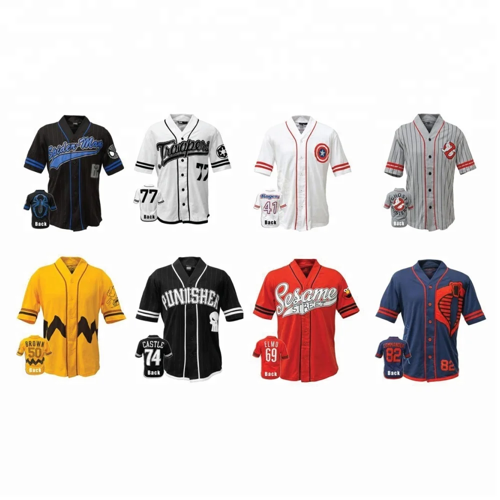 Customized Design Baseball Jersey Navy Blue Full Sublimated Sportswear  Training Shirts Camisa Beisebol Baseball Jerseys - AliExpress