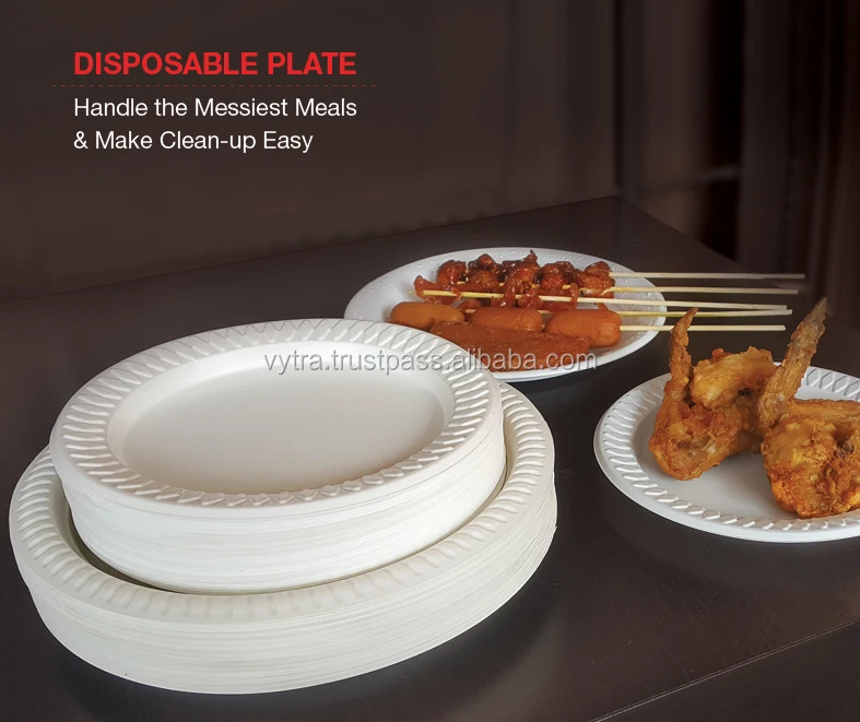 Vytra Disposable Hips Plastic Microwavable Plate 8 Inch Buy Plastic Plate,Ps Plate,Disposable