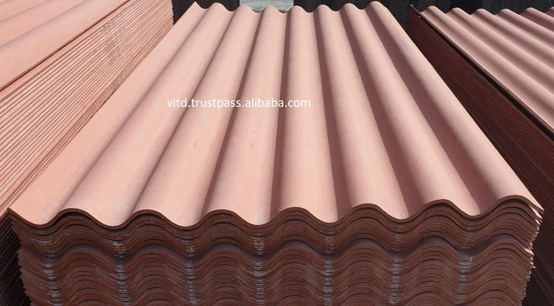 New Product Good Quality Fiber Cement Color Roofing Sheet Non Asbestos  Corrugated Made In Vietnam Cheap Price - Buy Good Quality,Color Roofing  Sheets,Cheap Price Product on 