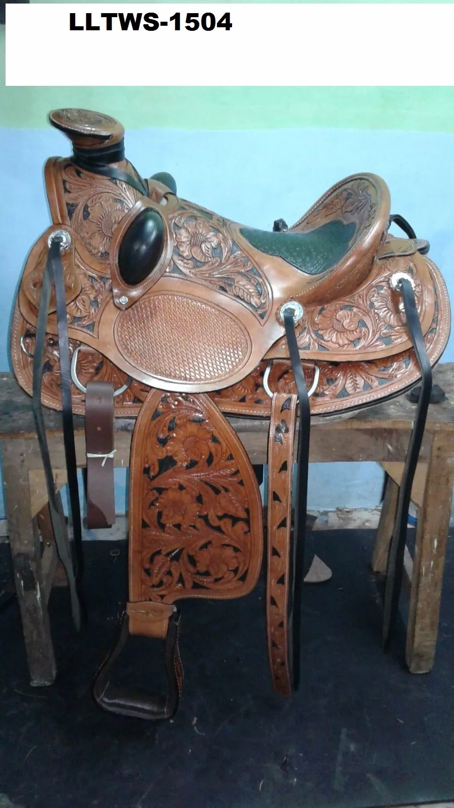 Big Horn Leather Western Barrel Horse Saddle Suppliers Buy Western