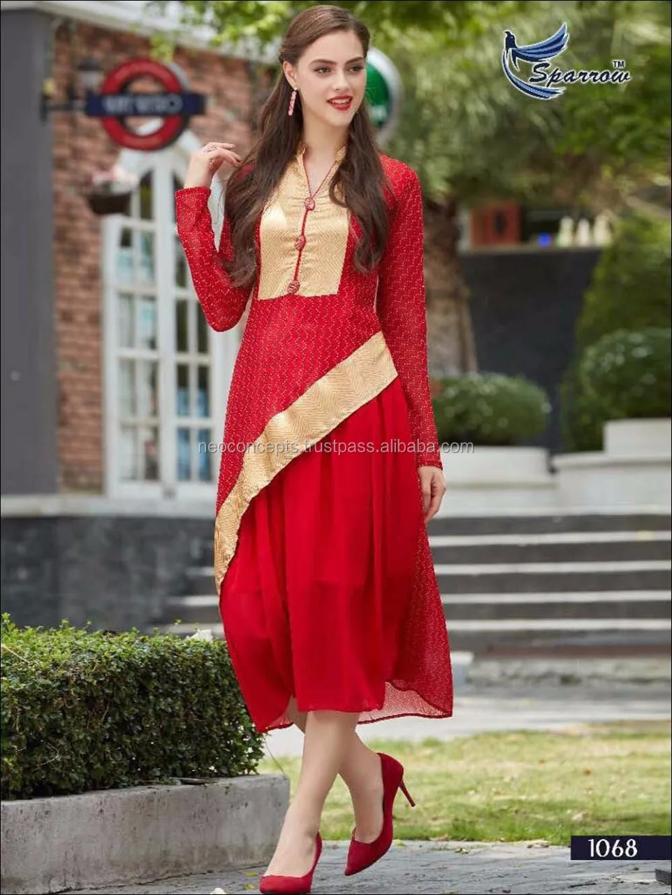 latest party wear kurti