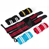 Weight Lifting Knee Wraps, Wrist Support Bandage Straps Pair Set