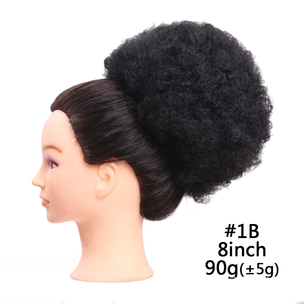 Factory Price Fashion Chignon Japanese Fiber Hair Pieces Bun