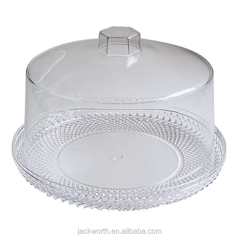 Round 12.75 Inch Cake Plate With Dome Cover Buy Party Supply Cake