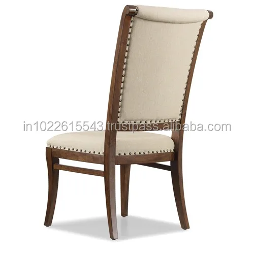 Almofada Cadeira De Jantar De Madeira De Manga Com Lona Industrial Buy Wood Design Dining Chair Dining Chairs With Armrests Wooden Dining Chair With Cushion Product On Alibaba Com