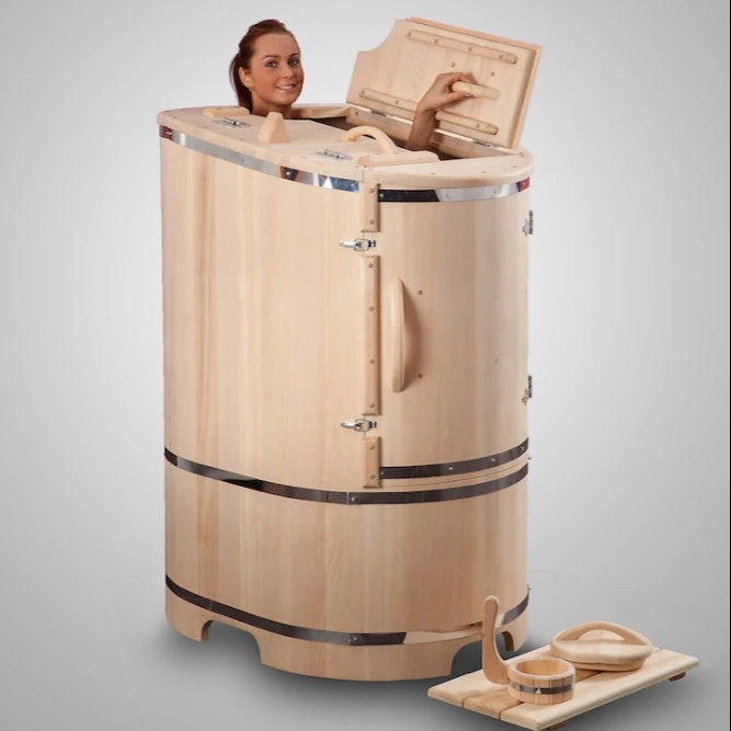 
Cedar SPA Barrel mini steam sauna 