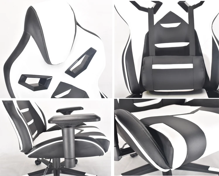 Custom White Gaming Chair Ps4 Racing Ergonomic Game Chair Buy Custom