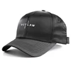 [FB139] BIG THUG Out Law Black Satin baseball caps 60cm/ custom baseball cap/ wholesale ball cap Korea headwear brand