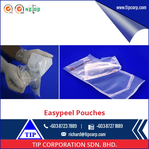 Easy Peel Self Sealing Sterile Pouch For Dental - Buy High Quality ...