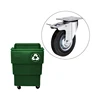 WBD Wholesale Pattern heavy duty rubber roller wheels for trashcan with casters