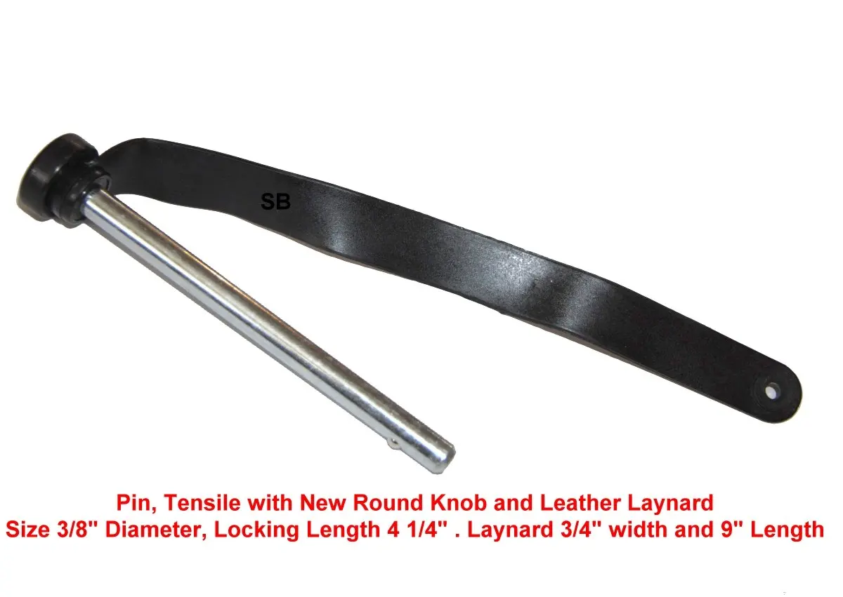 4-Pack The Hillman Group The Hillman Group 4255 Cotterless Hitch Pin 3//8 x 1-1//8 in.
