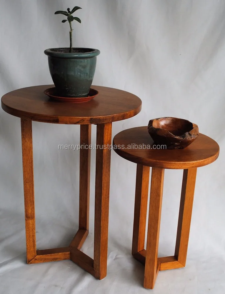 Wood Simple Side Table