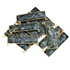 Kambaba Japsper Rectangle 2 Loop Bezel Set Pendant