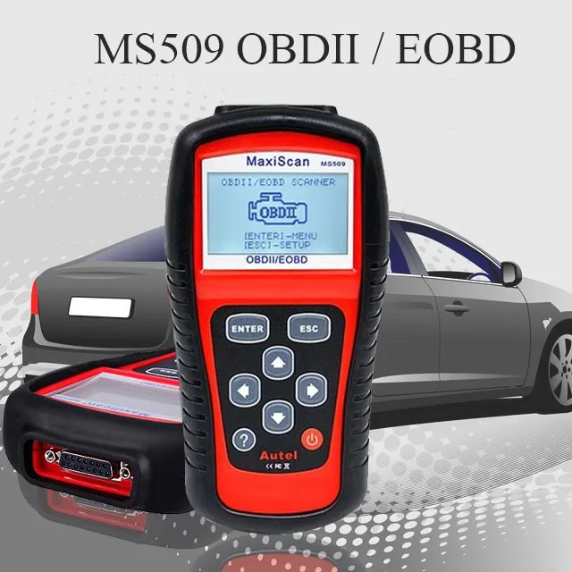 OBD2 MaxiScan MS509 Profi Diagnose Gerät CAN in deutsch für Jaguar MOTOR ++ 