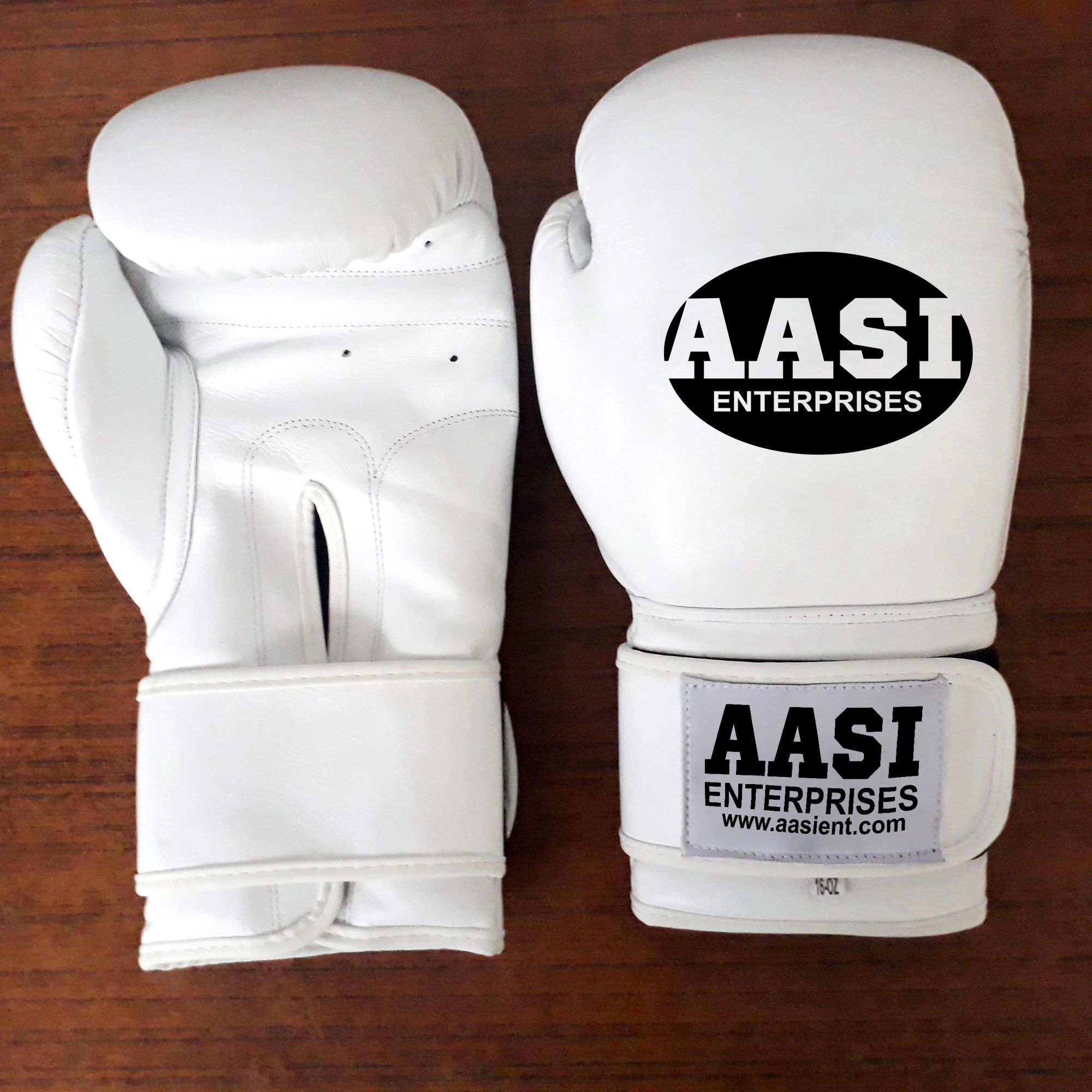 Muay Thai Leather Boxing Gloves Blue 12oz Customized Logo Buy Muay