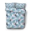 Tropical Palm leaves and Toucans 3d bed set