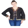 Vintage Banjara Vest ,Mirrored Gypsy Vest jacket Boho Indian Embroidered Tribal Ethnic Colourful Embellished, Medium Jacket