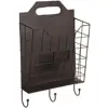 Rustic Metal Wire Magazine Storage