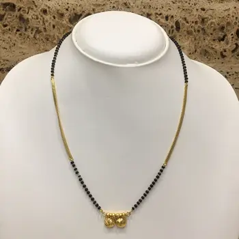 latest gold chain mangalsutra design