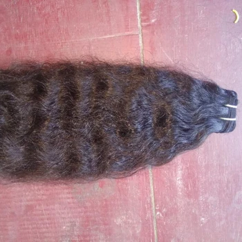 Curly Indian Natural Human Hair Collecting From South Indian