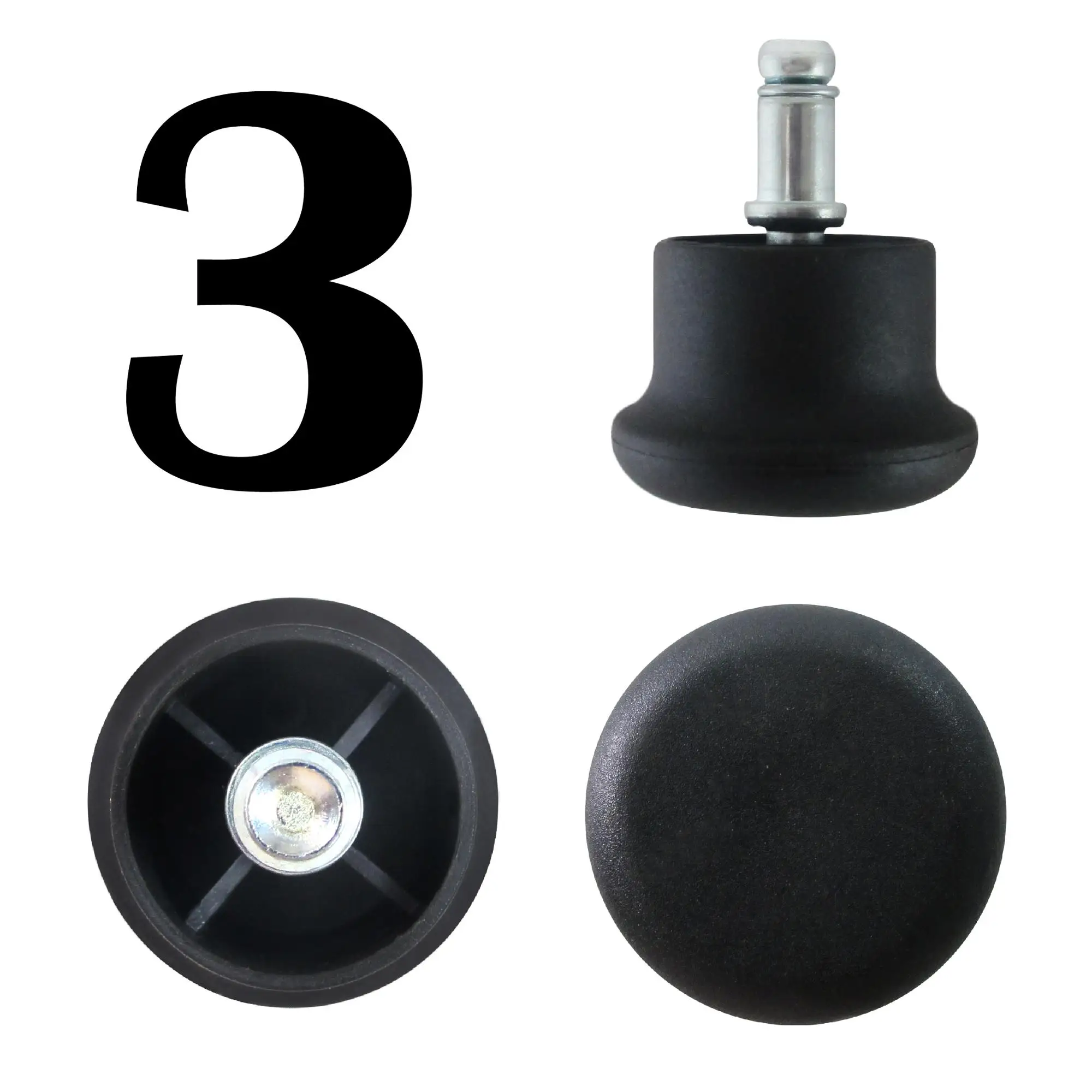 Cce Caster Solid Nylon Caster Wheel Pad Replacement Feet Buy Solid