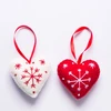 X-mas tree decoration/ hand made pure wool x-mas tree with decoration