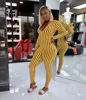 Trendy Long Sleeve Zipper Cut Out Night Club Women Jumpsuit Sexy Female Skin Suit made pakistan