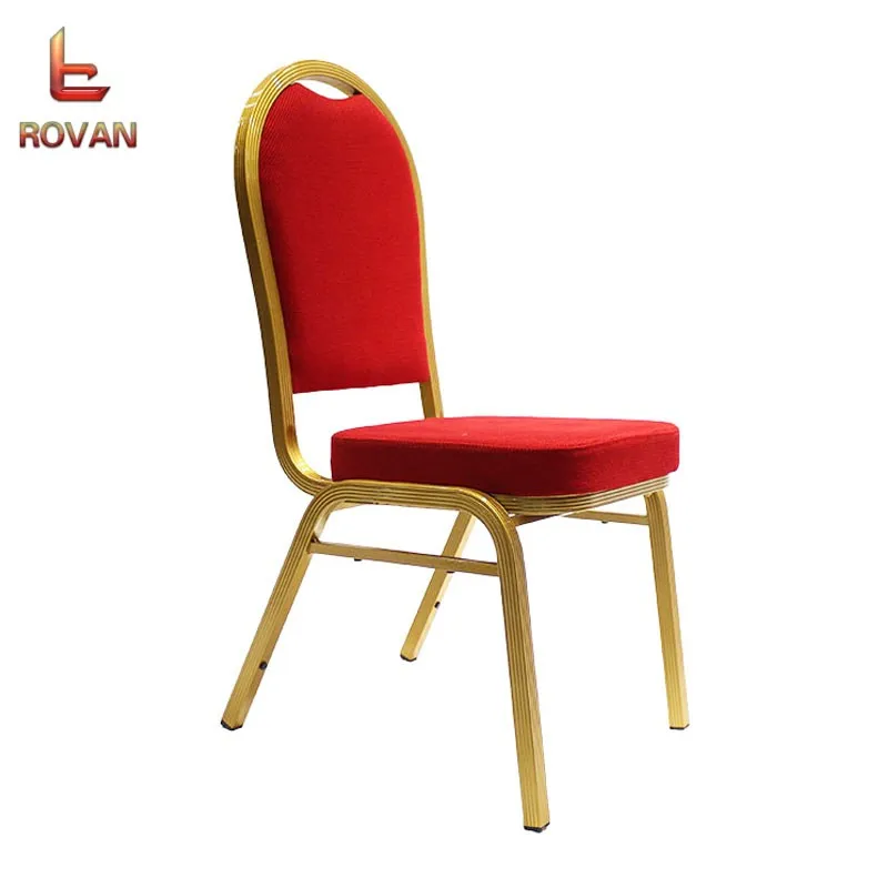Hotel Banquet Chair Gold Dining Aluminium Banquet Fancy Chairs For Sale