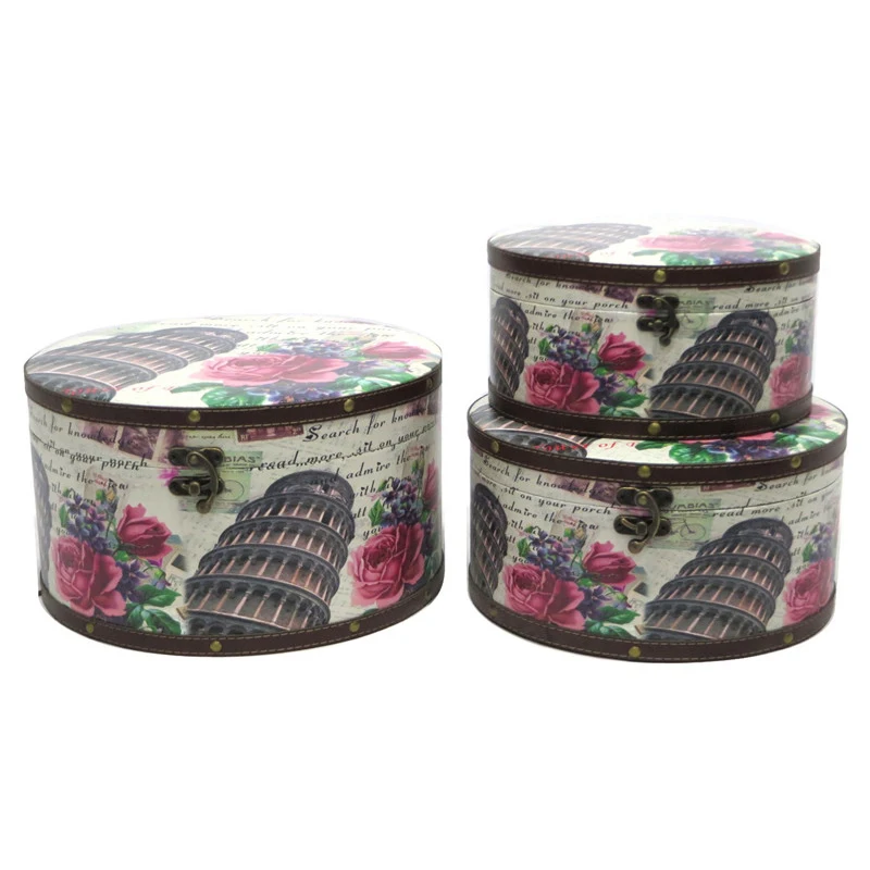 round hat boxes for sale