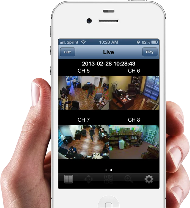 mobile app for cctv cameras