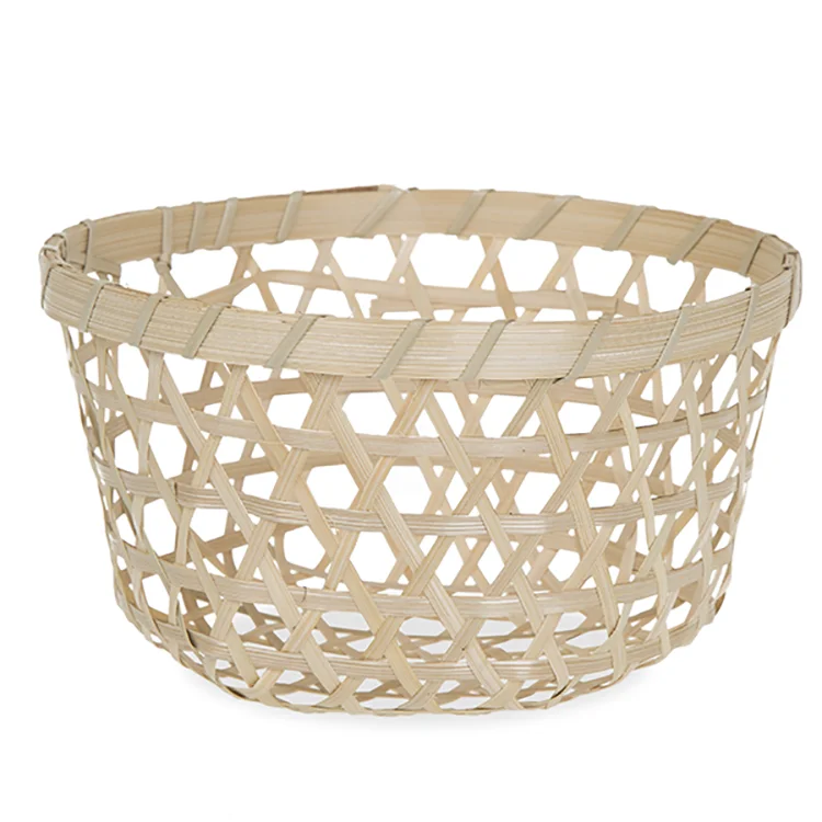 Modern Design Bamboo Flower Pot Plant Pot 100% Natural Bamboo Basket