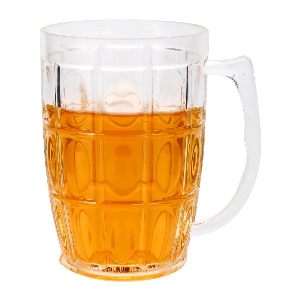 畅销低价塑料杯升华啤酒杯