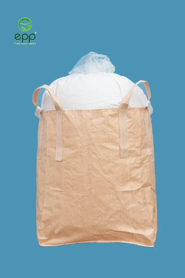 1 Tonne Tote Bulk Bags Vietnam Wholesaler 500kg 2000kg Polypropylene Fibc Big Bag 90x90x1200
