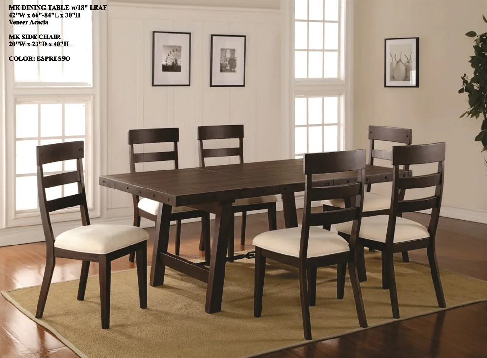 Dining Table Set Home Furniture Senior Natural Wood Wooden Room On Alibaba Com