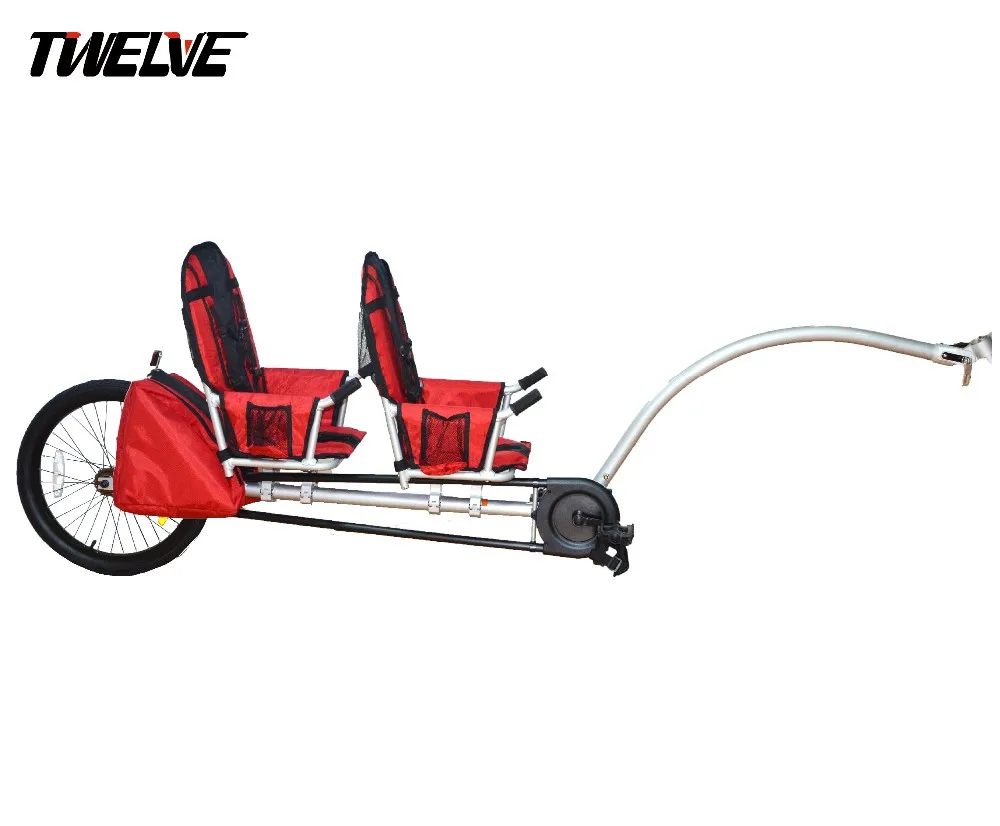 Steel Alloy Folding Single Wheel Kids Bicycle Trailer Buy 20 Inch One