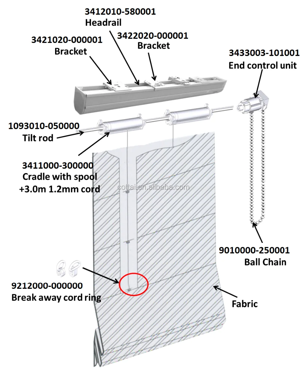 Roman Blinds Cord Lock Taiwan Premium Roman Blinds Mechanism Buy