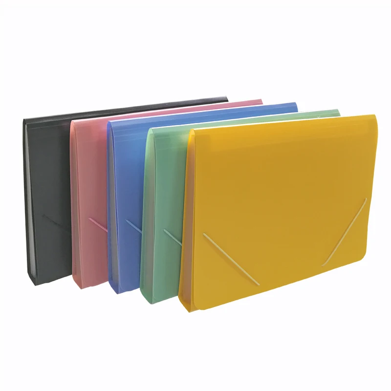 Plastic Expanding File Folder With Elastic Closure For Document Buy