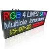 RGX Programmable led message board,Remote controller led moving message LED Sign Board panel