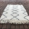Beni Ourain Rug 3x4 - Handmade Berber carpet