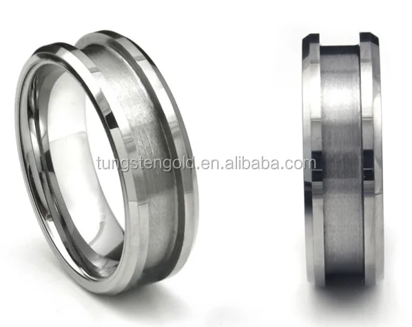 tungsten ring blanks for inlay