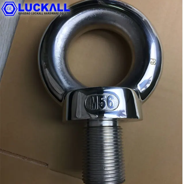 Din 580 M56 Stainless Steel Lifting Eye Bolt Buy Eye Bolt