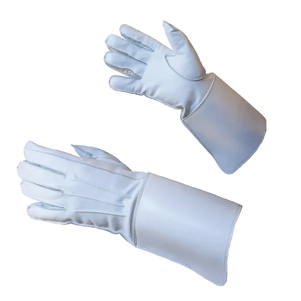 Ceremonial White Gloves Masonic Wedding// Band// Marching// Cadet// Navy// Gloves