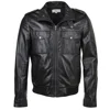 Men's 100% Genuine Leather Jacket Black With Slim fit Bomber style With Top Quality Material